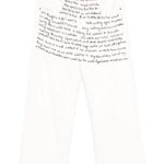 Jeans con ricamo in azzurro Glass Cypress - uomo 