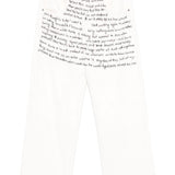 Jeans con ricamo in azzurro Glass Cypress - uomo 