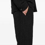 Pantaloni testurizzati in nero Barena venezia - uomo 