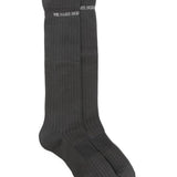 Calzini a coste in grigio Undercover - uomo 