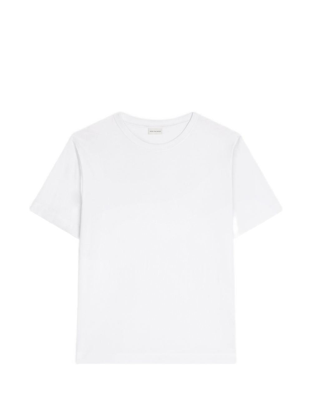 T-shirt in cotone bianca 