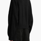 Maglione girocollo in nero Khaite - donna 