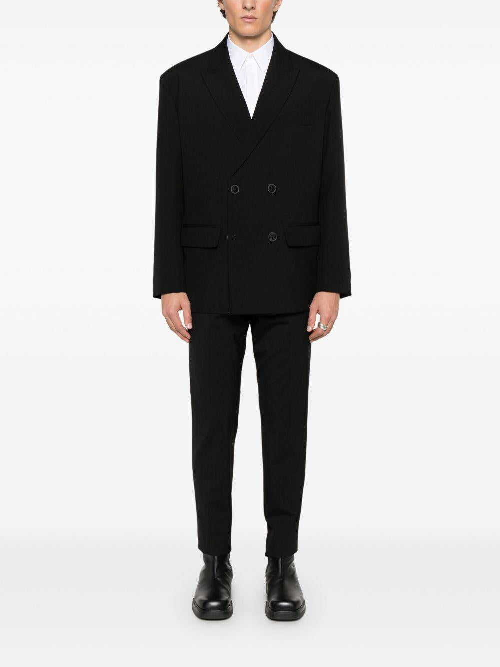 Pantaloni sartoriali in nero Lardini - uomo 