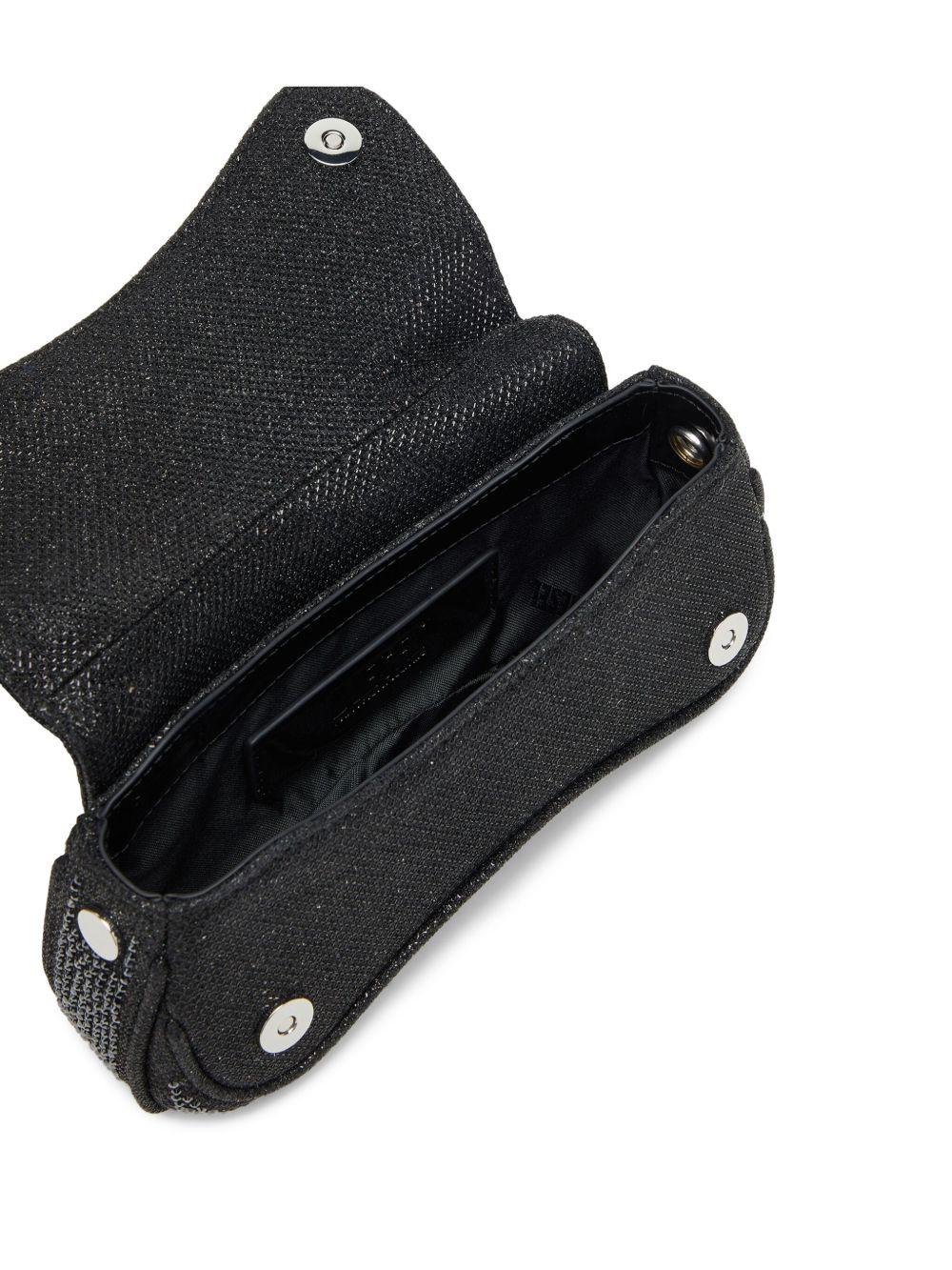 Borsa con cristalli in nero Diesel - donna 