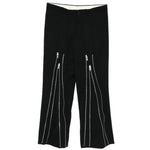 Pantaloni con zip in nero Comme des Garçons Homme Plus - uomo 