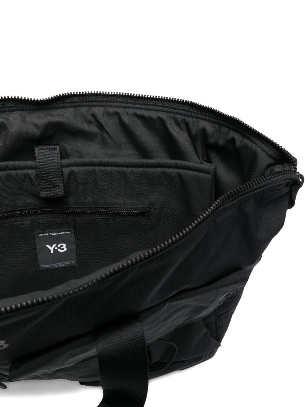 Borsa tote con tasche in nero Y-3 - donna 