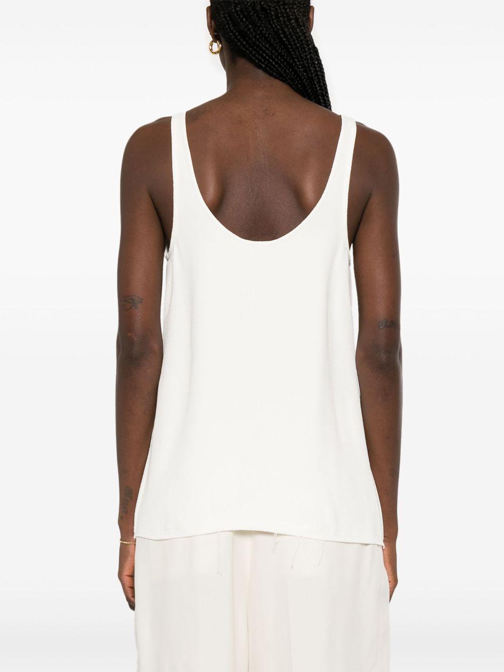 Top testurizzato in bianco Toteme - donna 