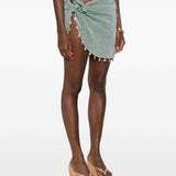 Pareo lumiere charm in verde acqua Oséree - donna 