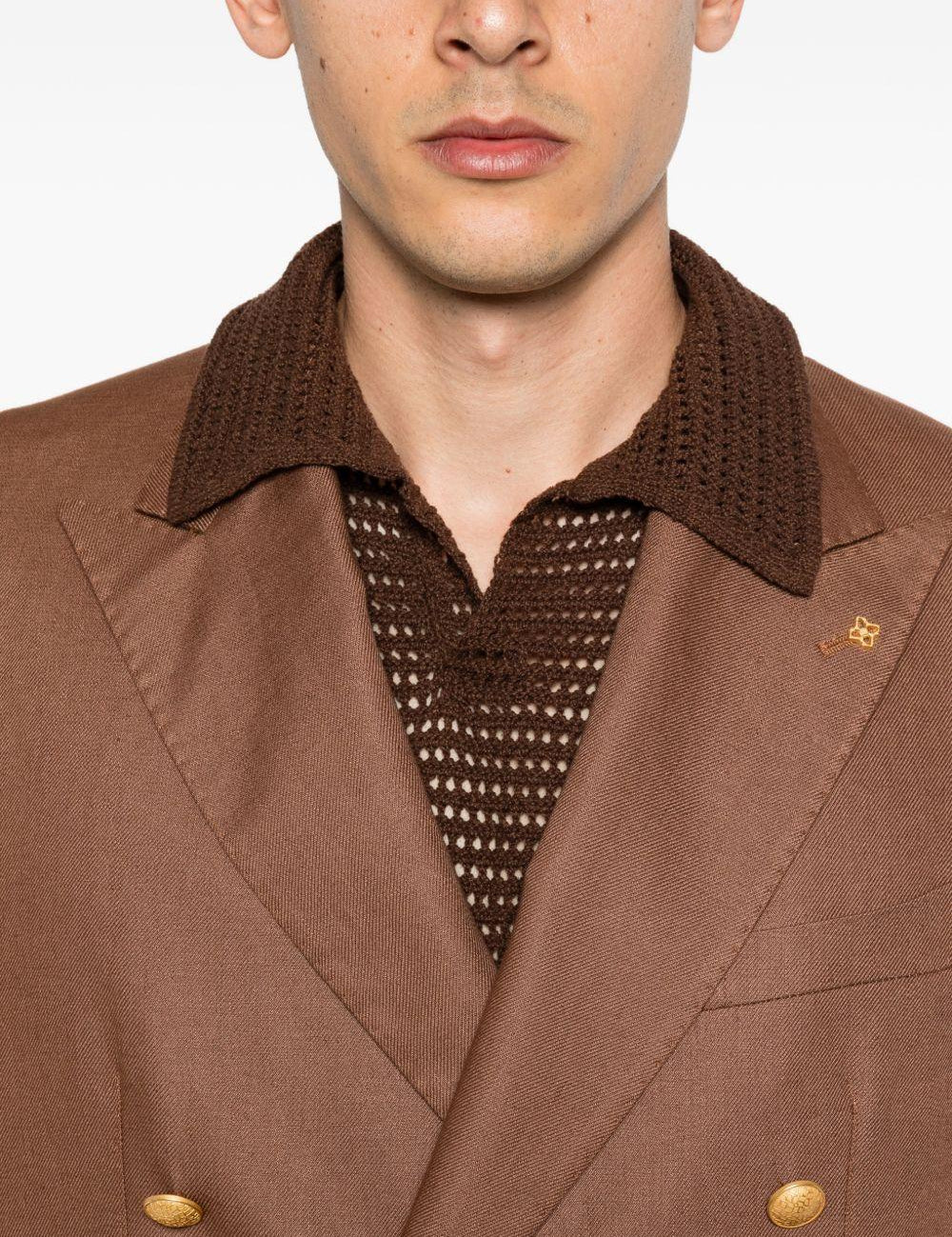 Completo doppiopetto in marrone Tagliatore - uomo 