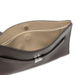 Borsa a spalla con logo in marrone Toteme - donna 