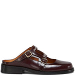 Mules slip-on in bordeaux Marni - donna 
