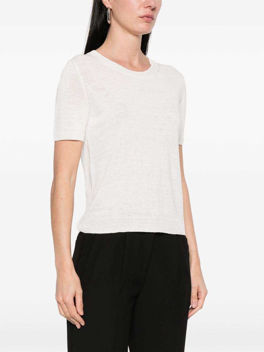 Top girocollo Wkdpancone in bianco Maxmara weekend - donna 
