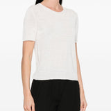 Top girocollo Wkdpancone in bianco Maxmara weekend - donna 