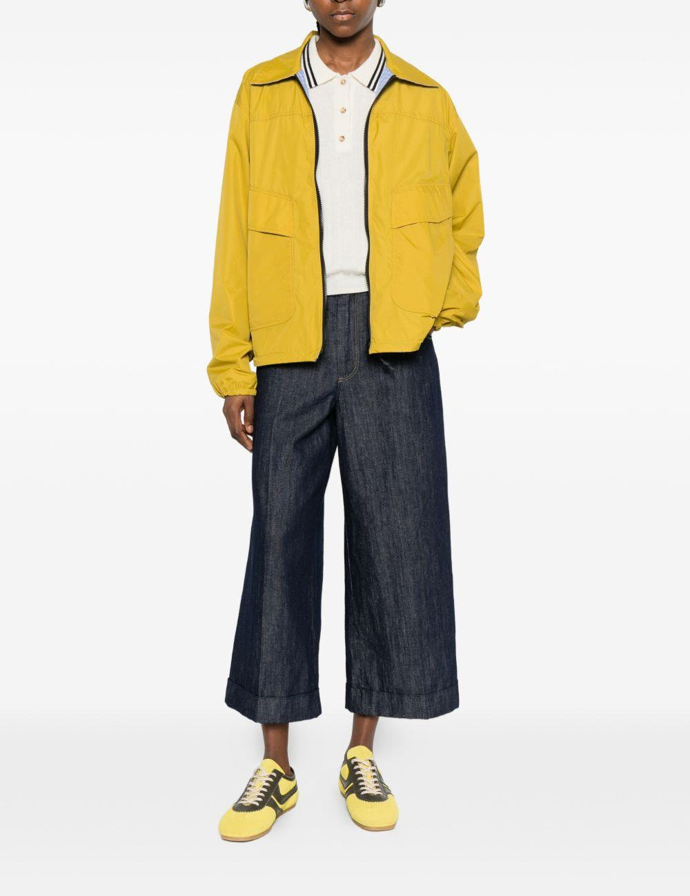Giacca con tasche in giallo Gr10k - donna 