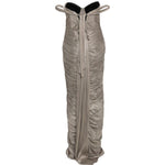 Abito susie con scollo a cuore in argento Maria lucia hohan - donna 