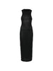 Abito con scollo tondo in nero WARDROBE.NYC - donna