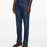 Jeans City  in blu Zegna - uomo 