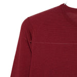Maglione a girocollo in rosso John smedley - uomo 
