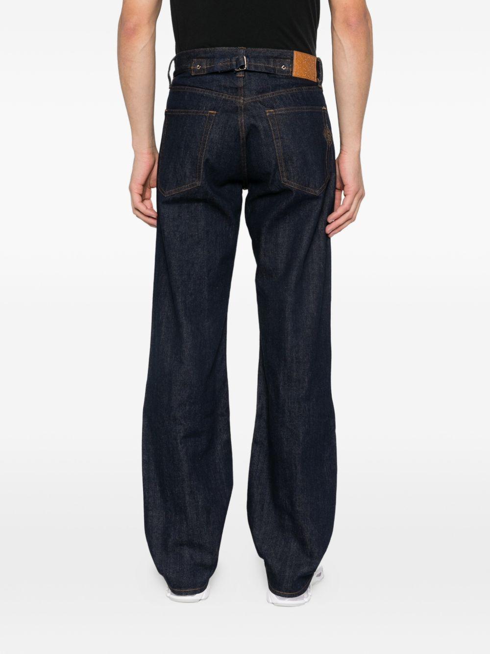 Jeans a gamba dritta in blu Casablanca - uomo 