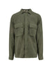 Camicia con tasche in verde Aspesi - uomo