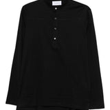 T-shirt a maniche lunghe in nero Tokyo luxury brand - uomo 