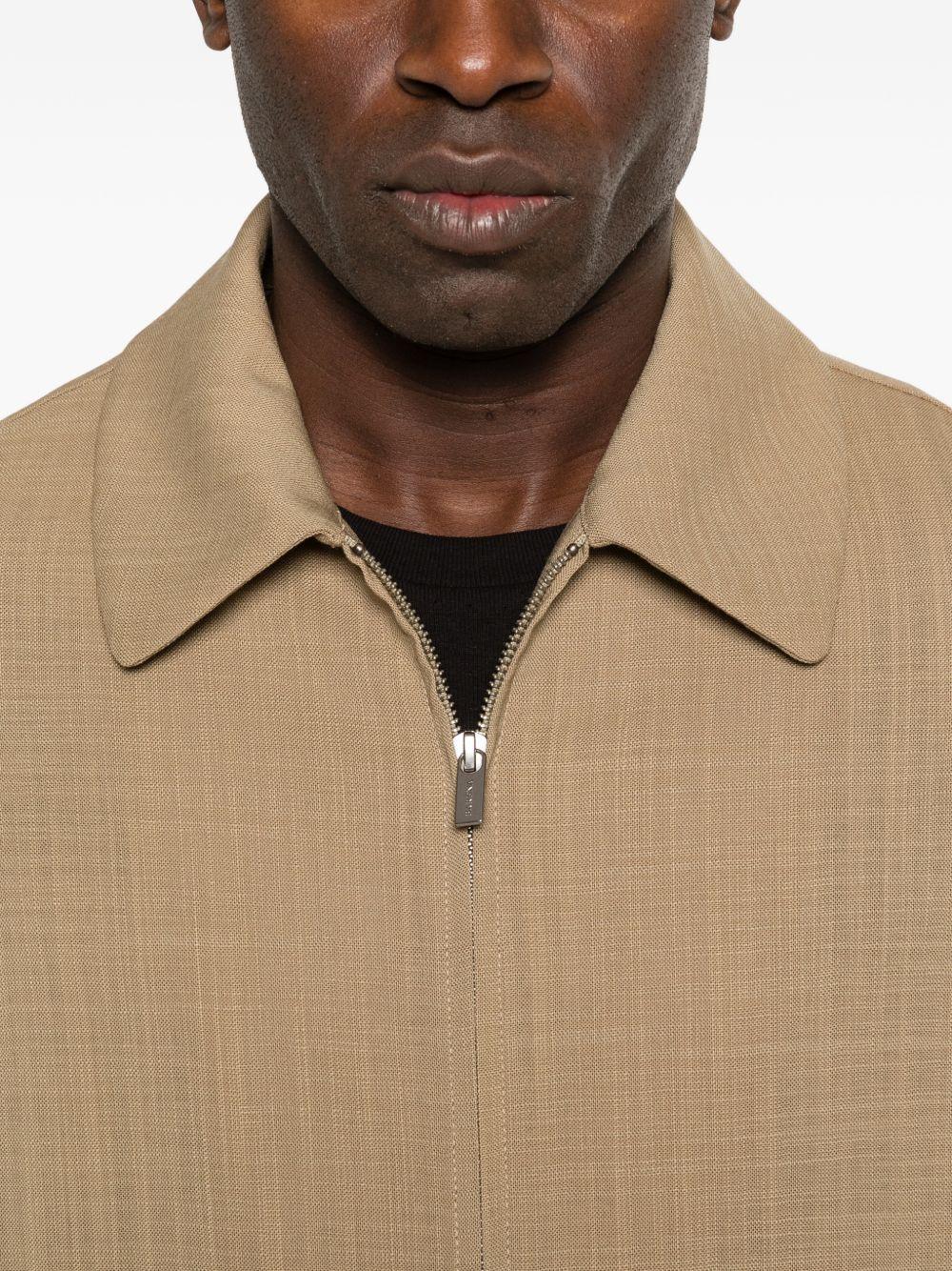 Giacca con zip in beige Barena - uomo 