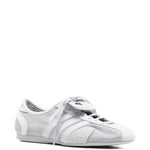 Sneakers con lacci metallizzati in grigio Adidas by stella mc cartney - donna 