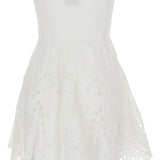 Mini abito bail con dettagli in pizzo in bianco Charo ruiz ibiza 1989 - donna 