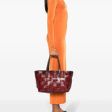 Borsa tote Japan in bordeaux Dragon diffusion - donna 