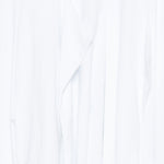 Top asimmetrica drappeggiata in bianco Comme des garcons - donna 