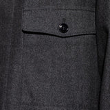 Giacca camicia con tasca in grigio Lemaire - uomo 
