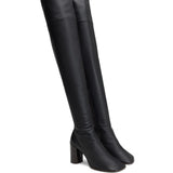 Stivali con tacco largo in nero Lemaire - donna 