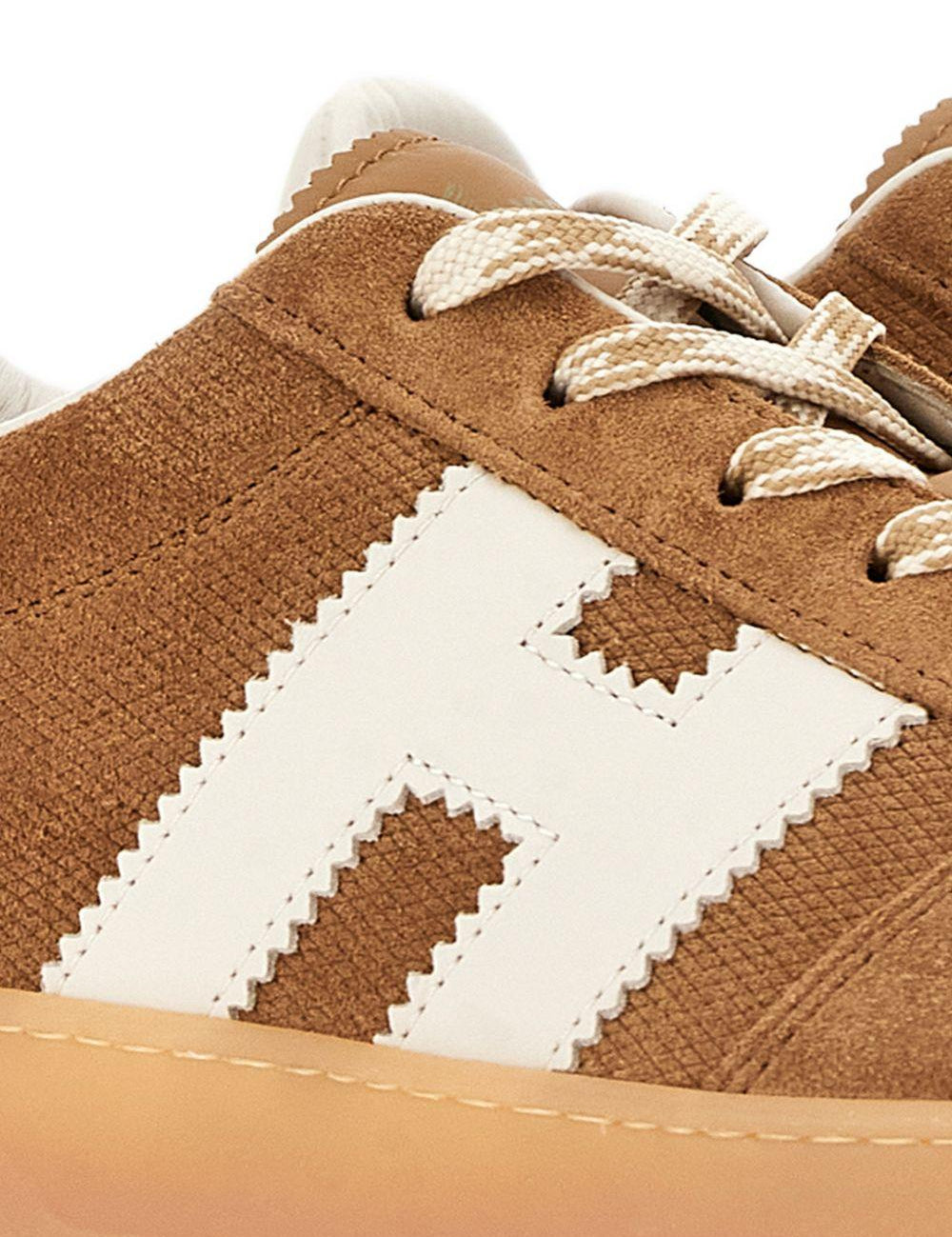 Sneakers Cool con logo in marrone Hogan - uomo 