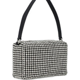 Borsa con cristalli heiress  in argento Alexander wang  - donna 
