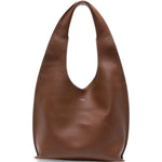 Borsa a spalla pelle marrone 