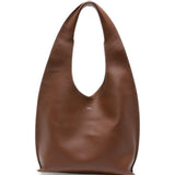 Borsa a spalla pelle marrone 