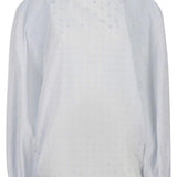 Blusa a collo alto in celeste Marni - donna 