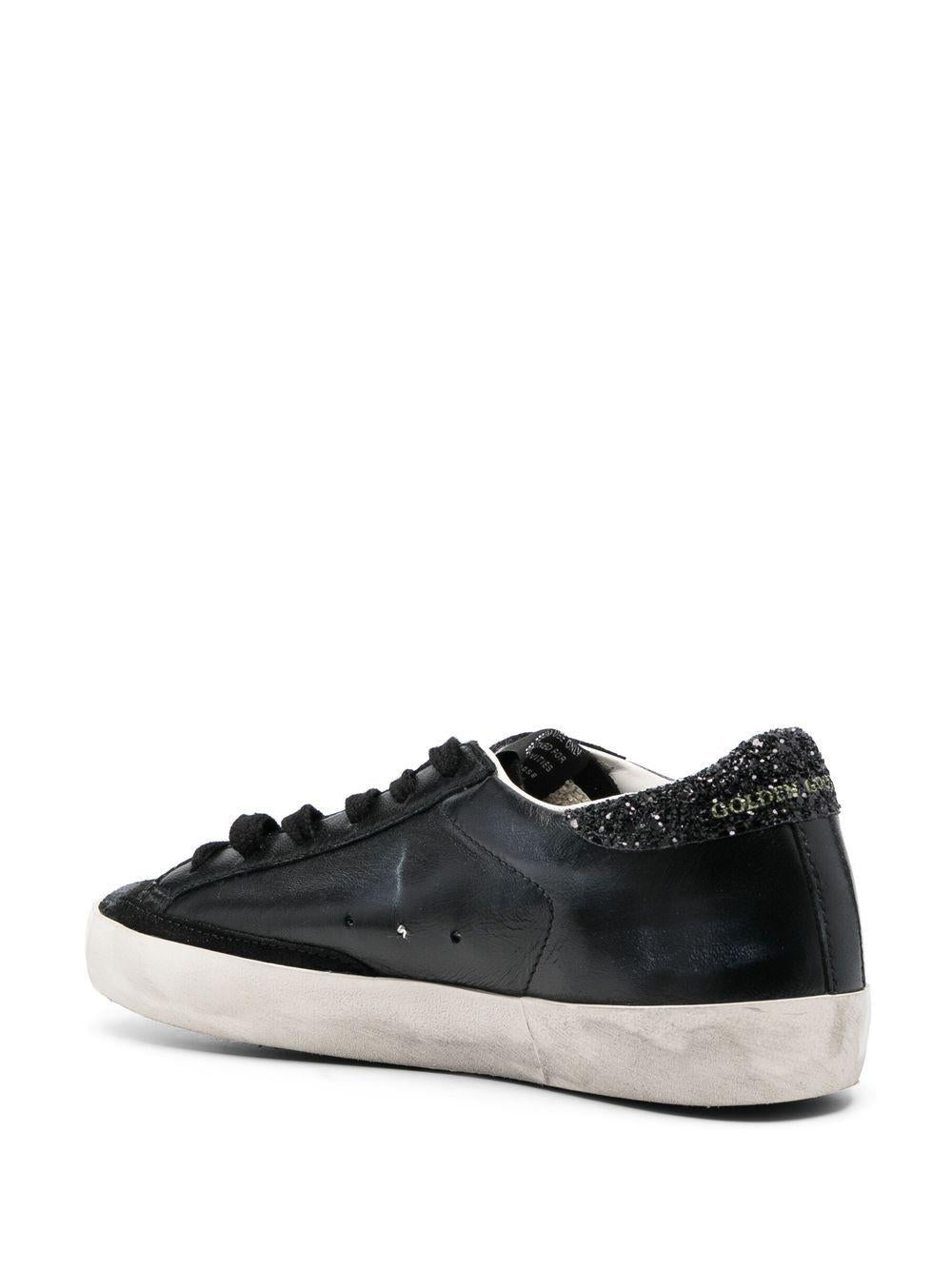 Sneakers Super Star in nero Golden goose - donna 