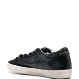 Sneakers Super Star in nero Golden goose - donna 