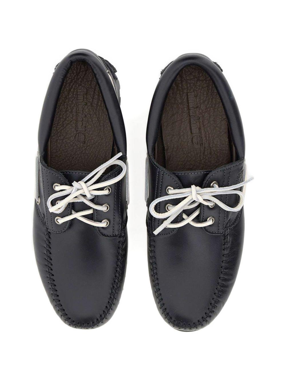Mocassini Road Trip 3-Eye Lug Handsewn in nero Timberland - uomo 