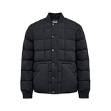 Giacca imbottita con colletto in shearling in nero Pyrenex - unisex 