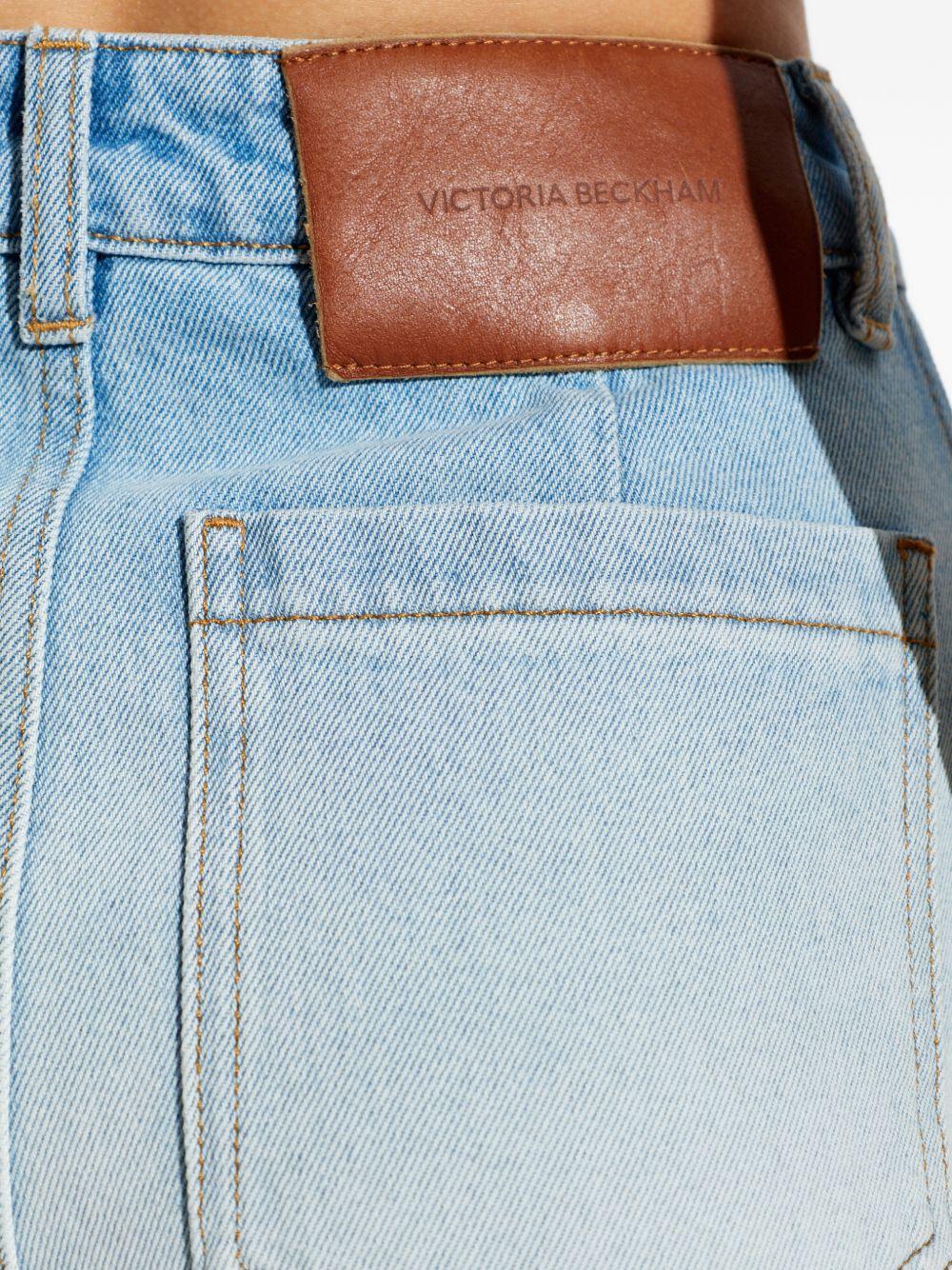 Jeans con tasche in blu Victoria beckham - donna 