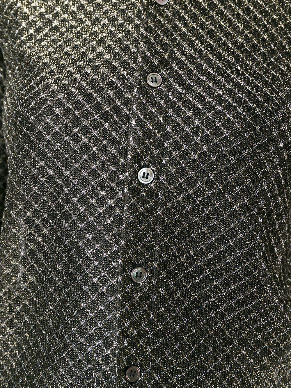 Cardigan con effetto metallico in nero  Junya Watanabe - donna 