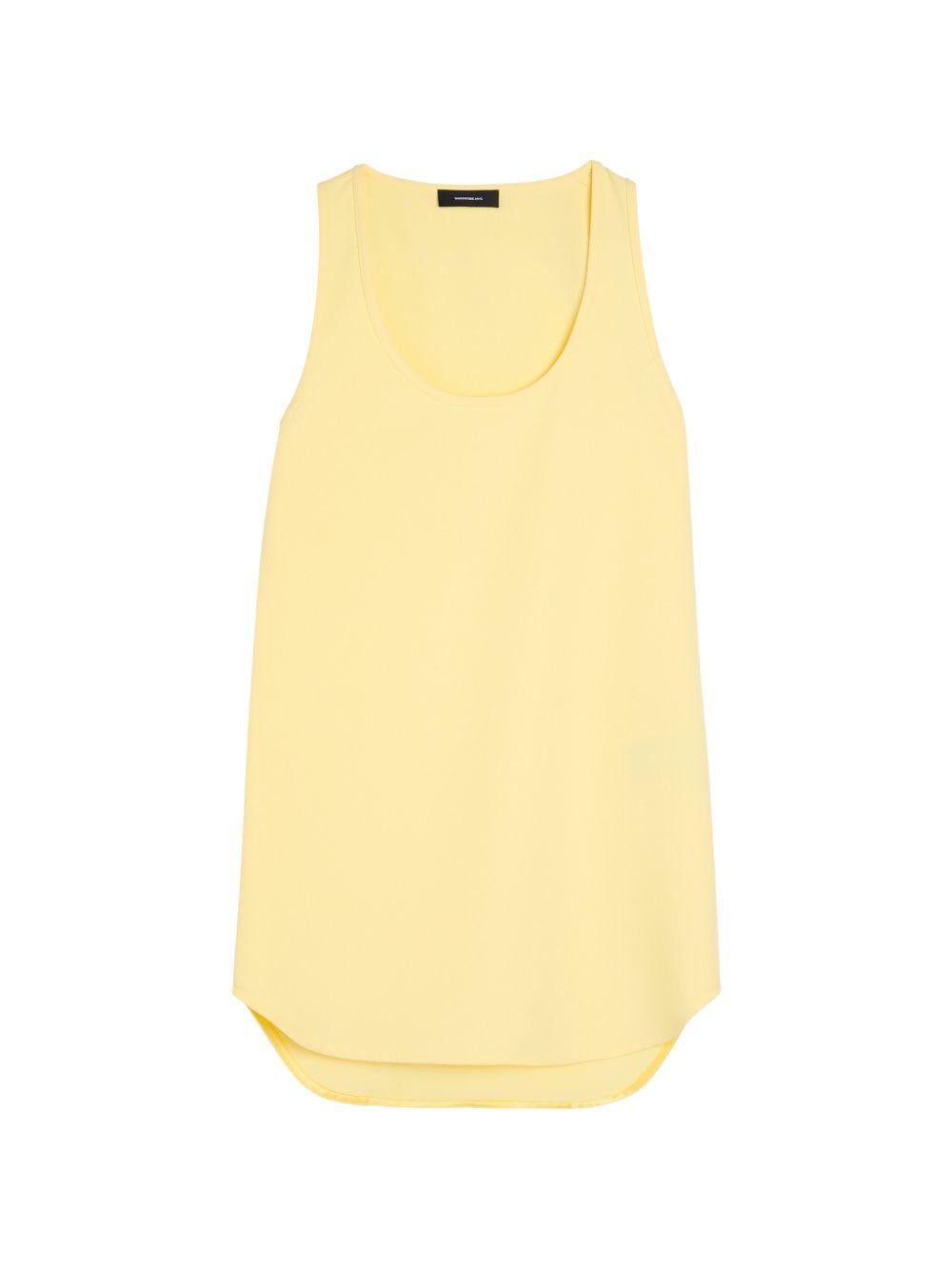 Canotta Liquid in giallo Wardrobe.Nyc - donna 