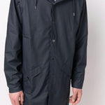 Impermeabile con cappuccio in blu Rains - uomo 