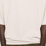 T-shirt squadrata in bianco Entire studios - unisex 
