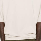 T-shirt squadrata in bianco Entire studios - unisex 