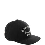 Cappello da baseball con ricamo in nero Willy chavarria - uomo 