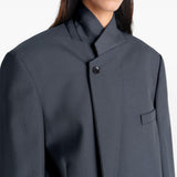 Giacca sartoriale doppiopetto in grigio Lemaire - donna 