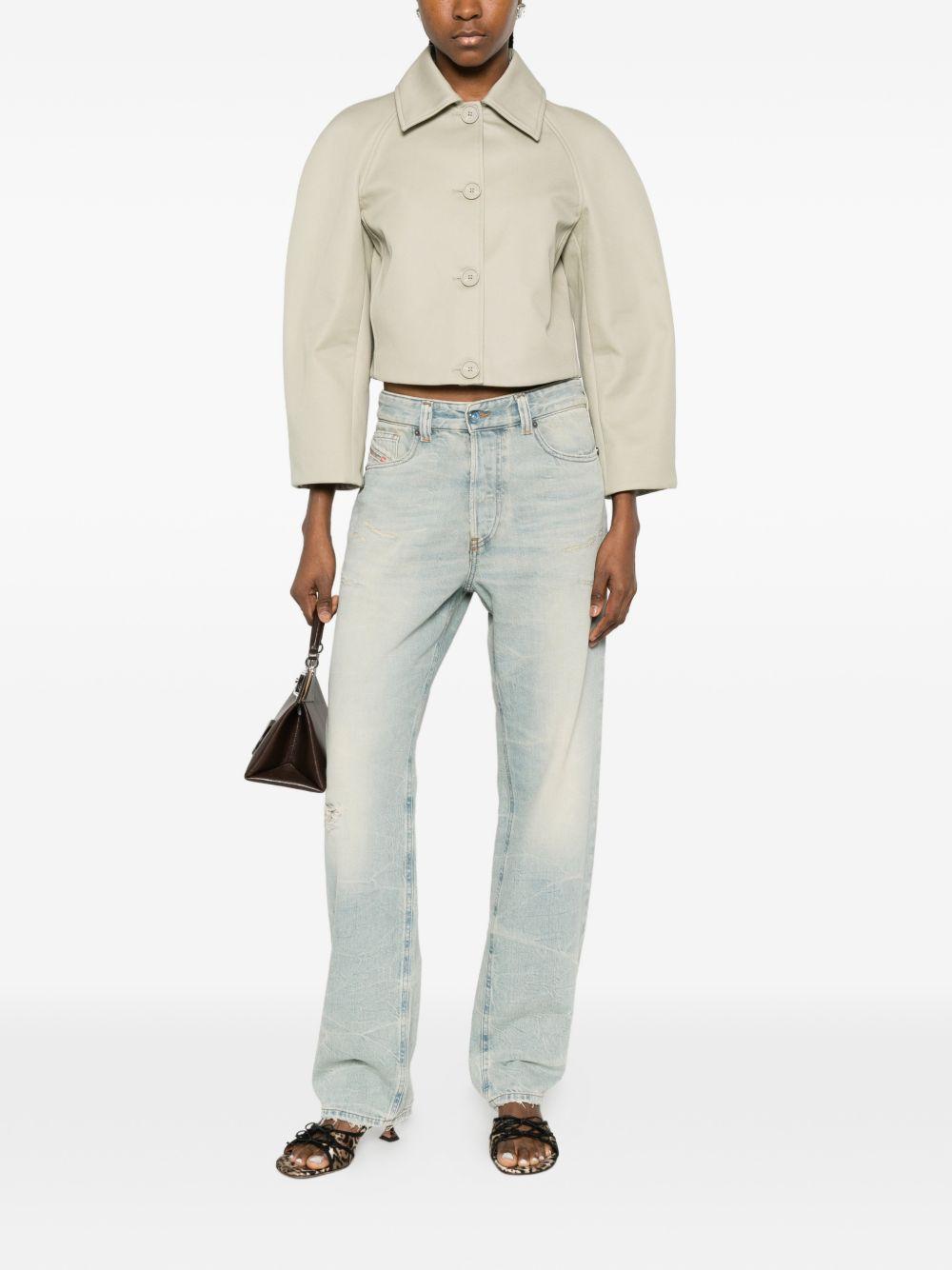 Jeans cinque tasche effetto strappato in blu Diesel - donna 